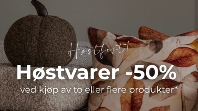 Høstvarer -50% Feel