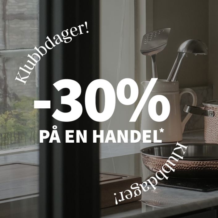 - 30% på en handel Tilbords