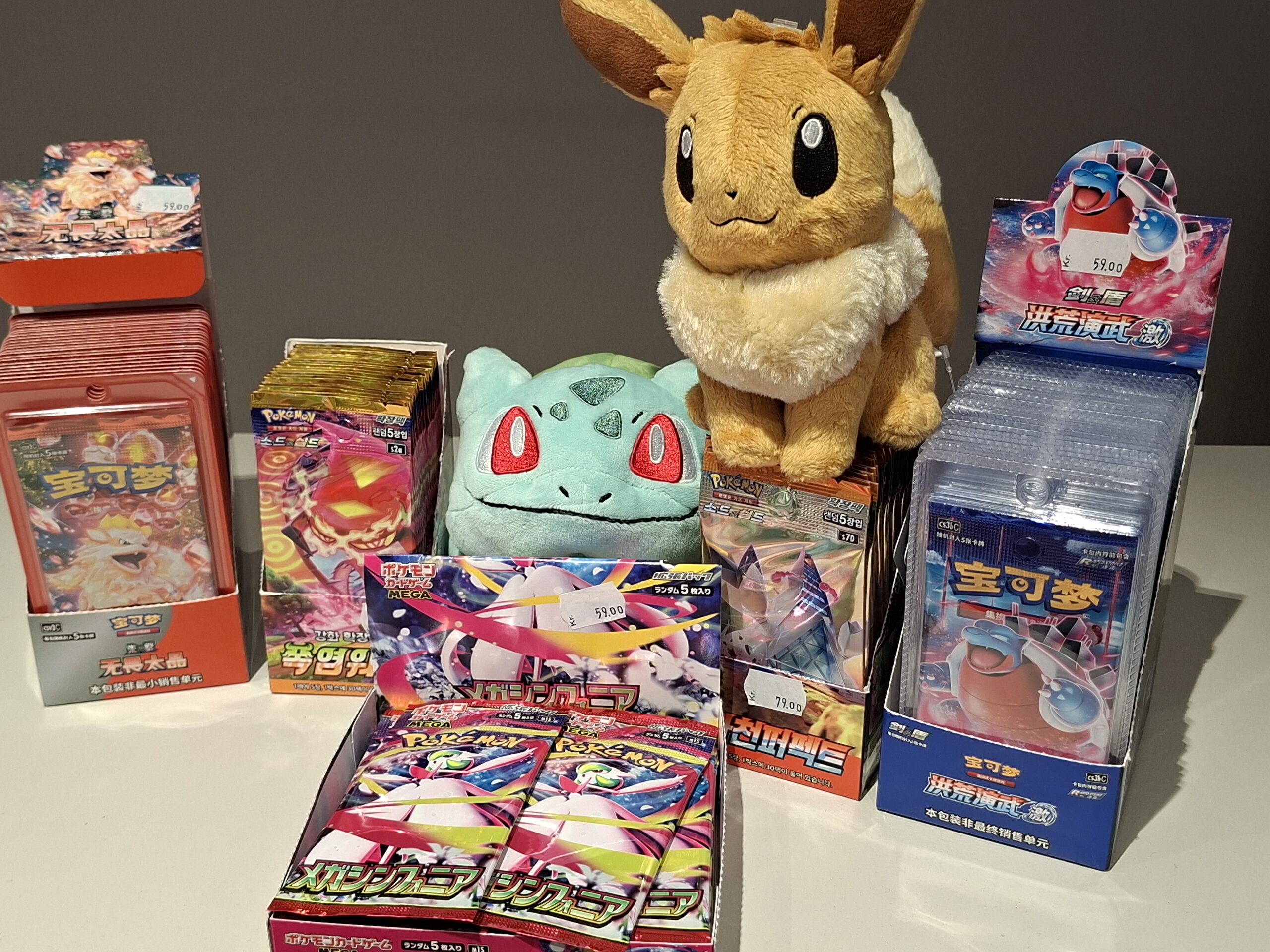 ASIATISKE POKEMONKORT Tippeboden Oasen
