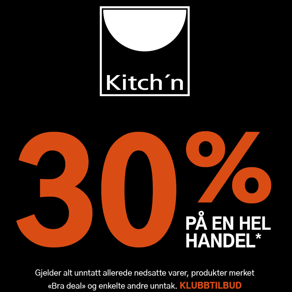 30% på en handel Kitch'n