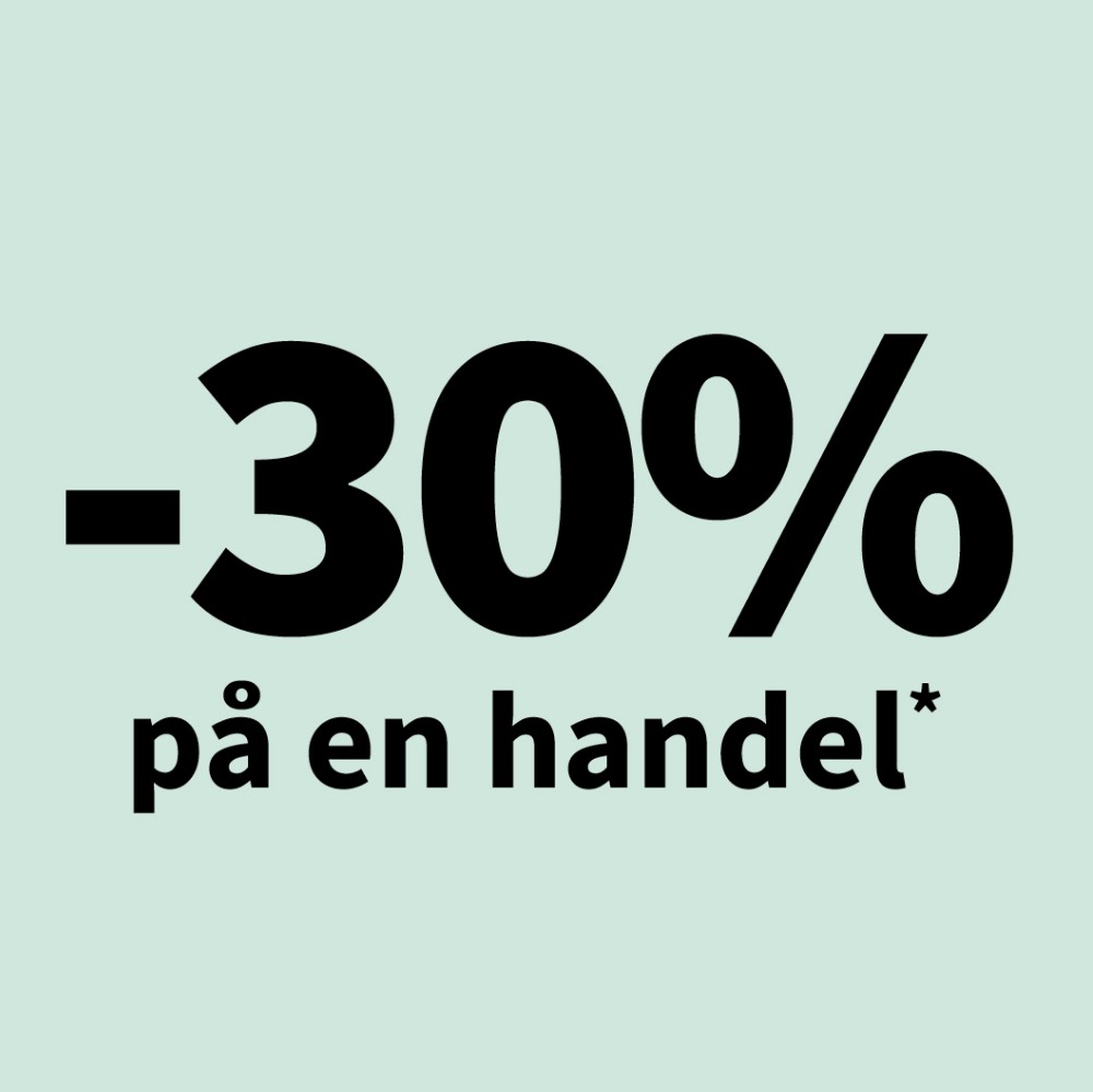 30% på en handel Til bords